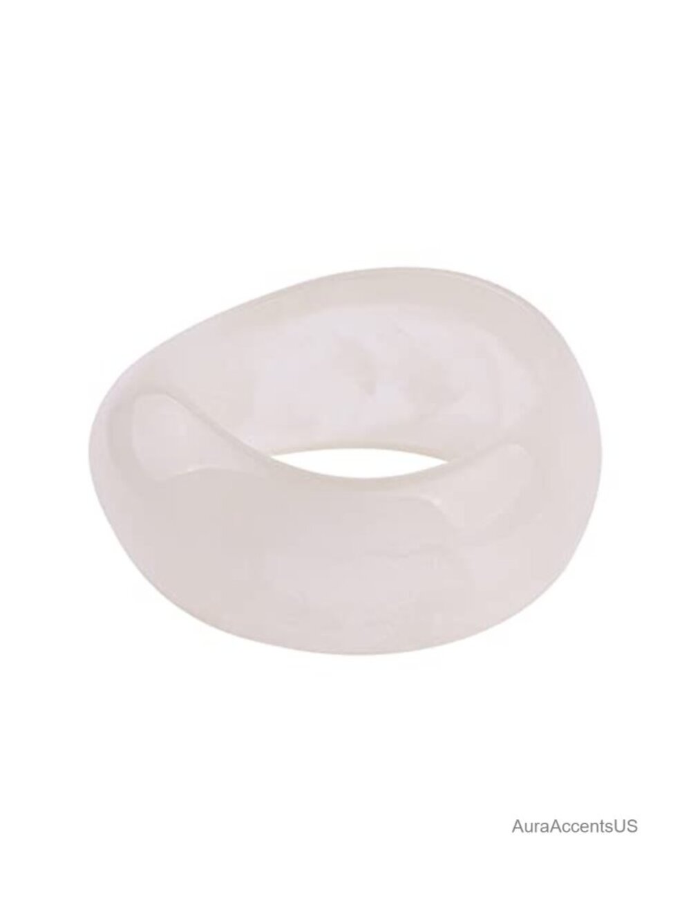 Acrylic Transparent Chunky Cuff Bangle Geometric Statement Bracelet